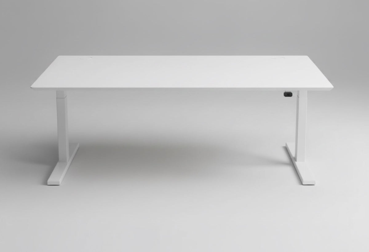 Scanoffice Hæve-Sænkebord 160x80 Hvid