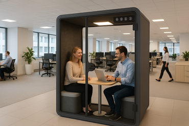 Soundbox akustisk kabine Medium str. – Komfortabel lydisoleret telefonboks