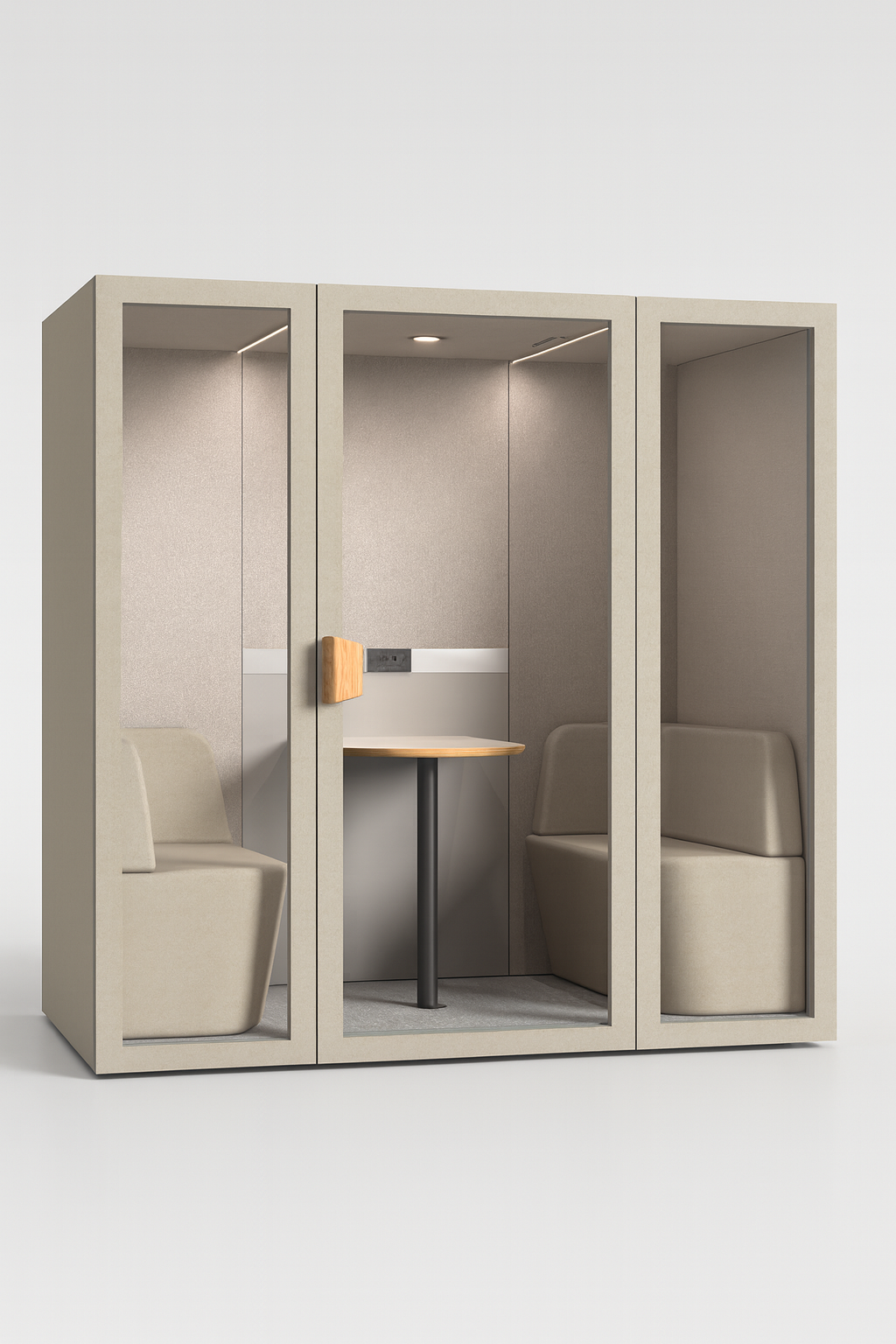 Soundbox akustisk kabine Large str. – Komfortabel lydisoleret telefonboks