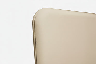 Abstracta Softline gulvskærm lys beige close up stof og detaljer