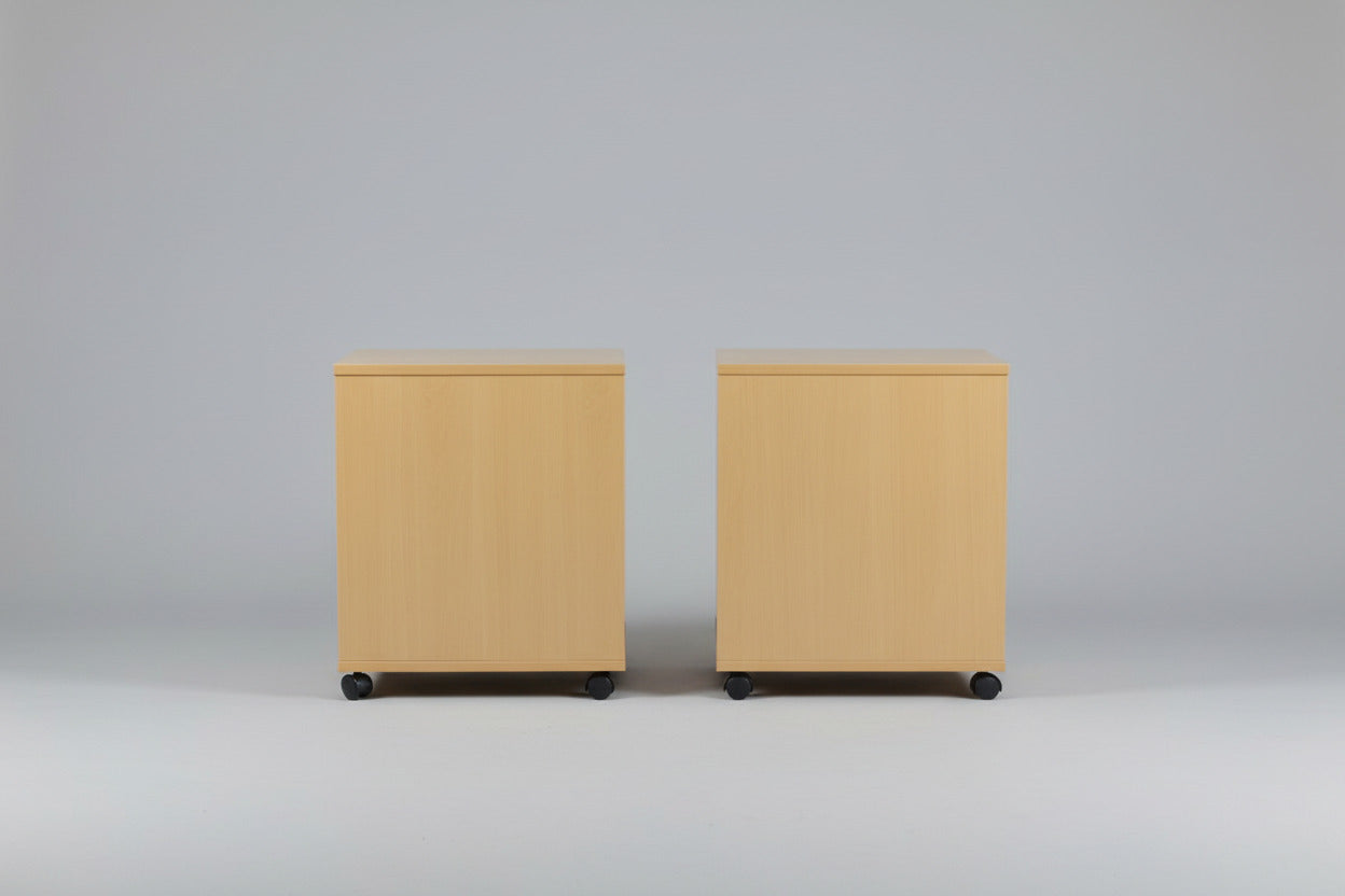 Holmris skuffekassette set bagfra – robust konstruktion og stabil opbevaring