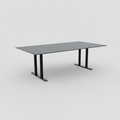 Montana Mødebord 480x120 cm – Sort Soft Nano Laminat