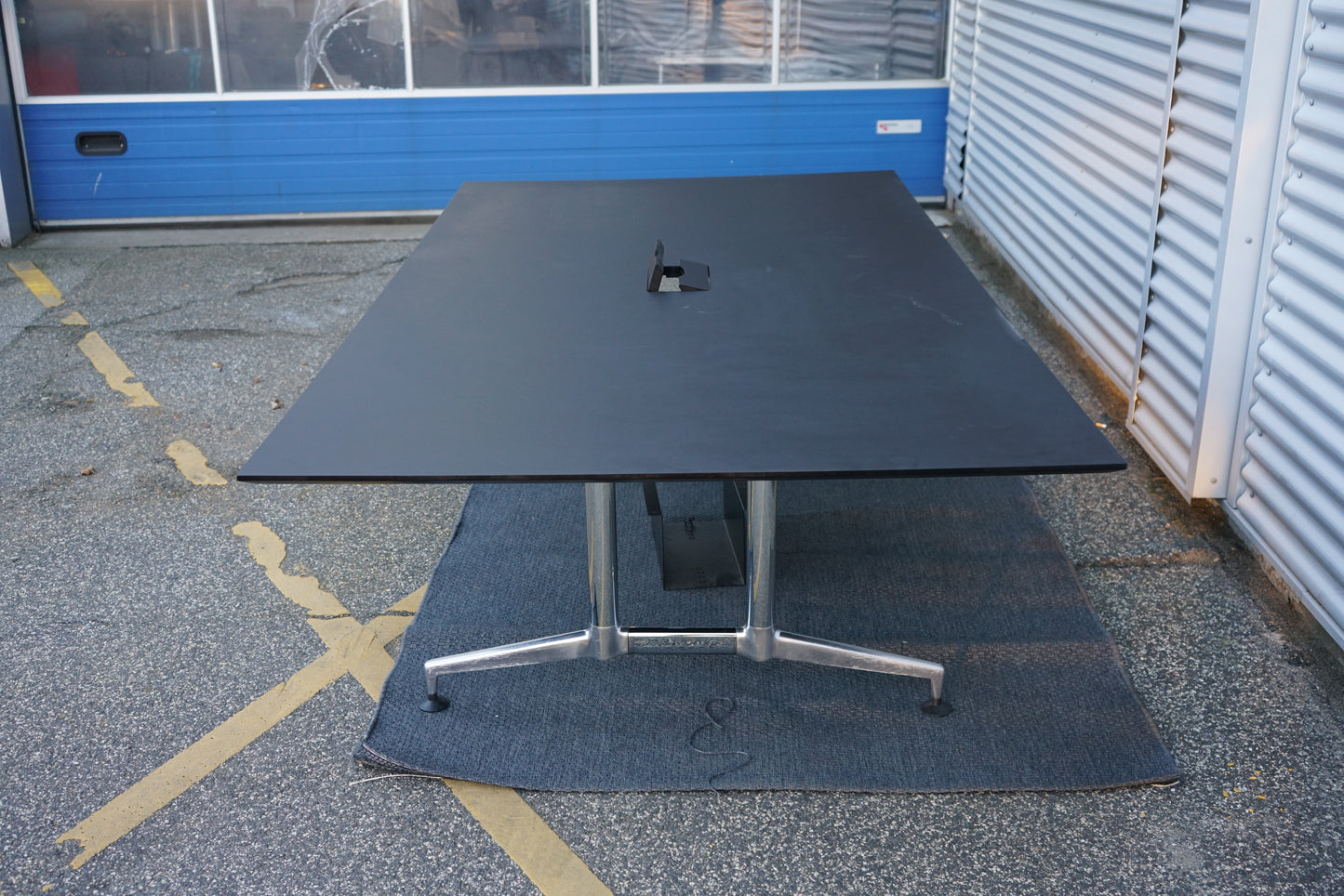 Eames Segmented konferencebord – Charles Eames – Sort 260x140