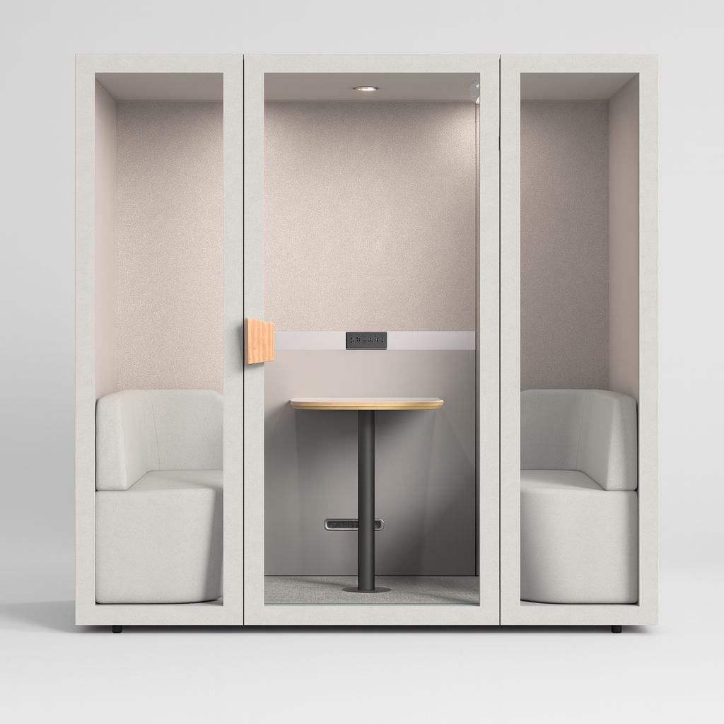 Soundbox akustisk kabine Large str. – Komfortabel lydisoleret telefonboks