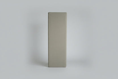 Kinnarps bordskærm til skrivebord 200x65 cm i beige set forfra