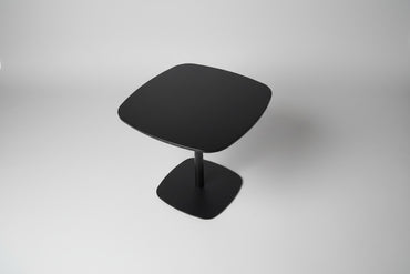 Top view af Offecct Nobis loungebord i sort kaffe, 60x60 cm