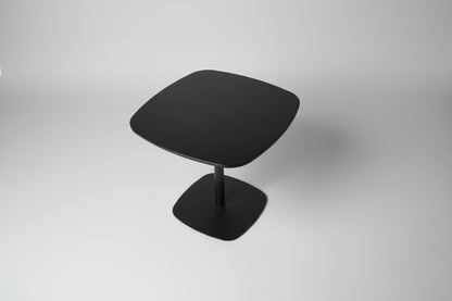 Top view af Offecct Nobis loungebord i sort kaffe, 60x60 cm