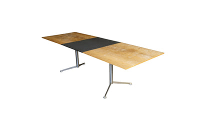 Paustian Spinal spisebord i eg med udtræk og ekstra 70 cm længde